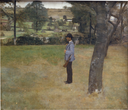 The Game Warden, 1883, Fernand Khnopff