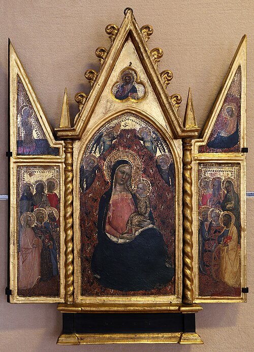 Triptyque, 1365, Niccolo di Tommaso