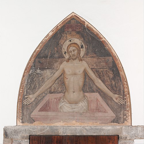 Man of Sorrows, 1370, Niccolo di Tommaso