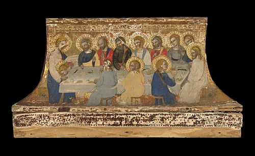 The Last Supper, 1365, Niccolo di Tommaso