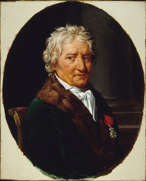 Portrait de Pierre-Alexandre Monsigny (1729-1817), compositeur, 1813, Robert Lefèvre