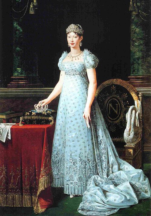 Portrait of Marie-Louise of Austria, wife of Napoleon and empress of France, 1812, Robert Lefèvre