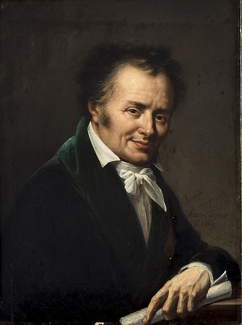 Portrait de Vivant Denon, Directeur des Musées Impériaux, 1809, Robert Lefèvre