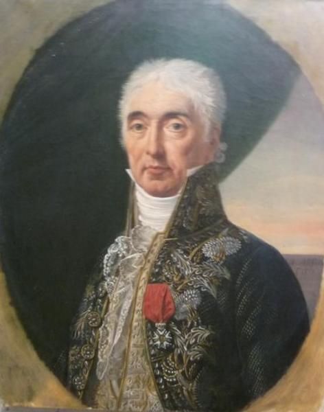Portrait de d'Arthenay, députe du Calvados, en costume officiel, 1813, Robert Lefèvre