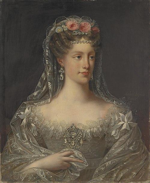 Portrait de la duchesse de Berry, 1826, Robert Lefèvre