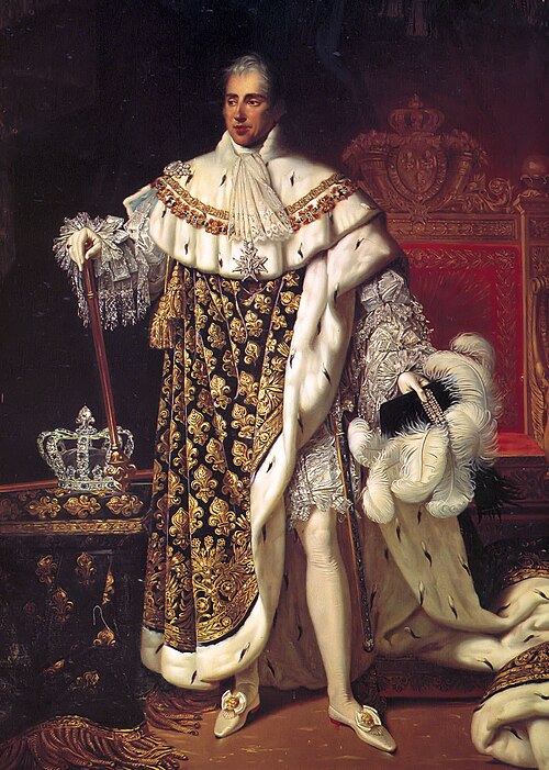 Charles X en habits royaux, 1826, Robert Lefèvre