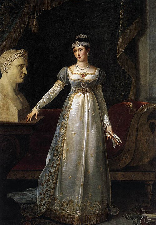 Marie-Pauline Bonaparte, Princesse Borghese, duchesse de Guastalla (1780-1825), 1806, Robert Lefèvre