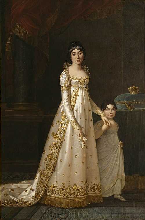 Marie-Julie Clary, reine de Naples (1777-1845), 1807, Robert Lefèvre