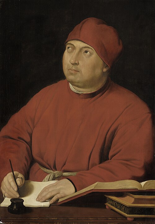 Portrait of Tommaso Inghirami, 1510, Raphaël