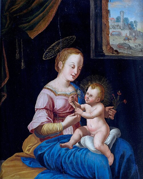 Madonna and Child, 1650, Raphaël