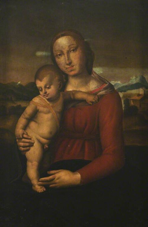 The Virgin and Child, , Raphaël