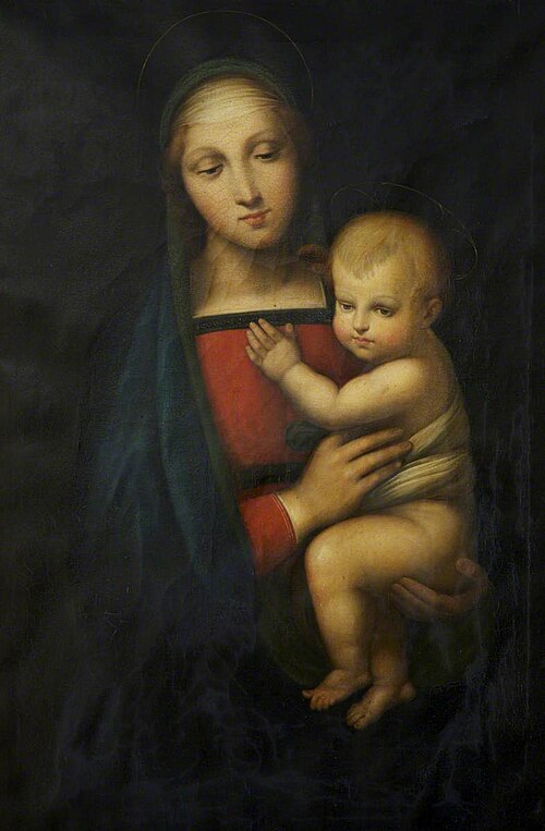 Madonna and Child, Madonna del Granduca, , Raphaël