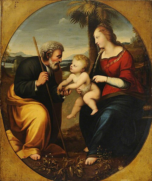 The Virgin of the Palm Tree, , Raphaël