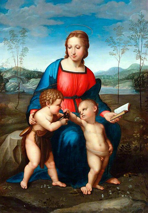 The Madonna del Cardellino, 1800, Raphaël