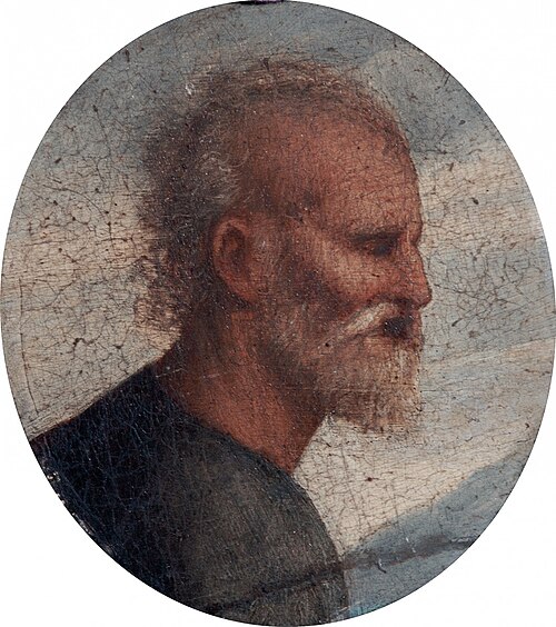Head of St Peter, 1900, Raphaël