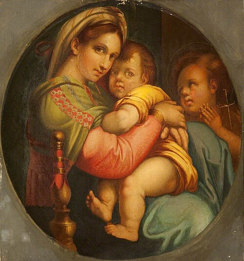La Madonna della sedia, 1850, Raphaël