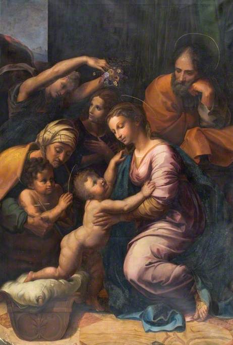 The Holy Family of Francis I, , Raphaël