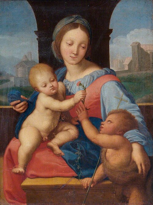 Madonna and Child, , Raphaël