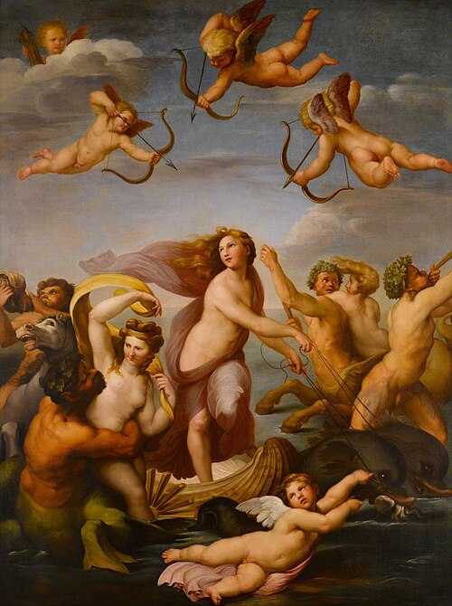 The Triumph of Galatea, , Raphaël