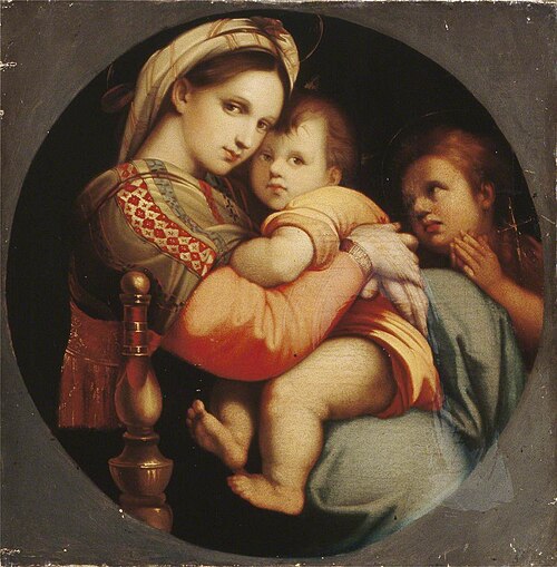 Madonna della sedia, , Raphaël