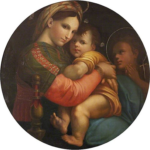 Madonna della seggiola, , Raphaël