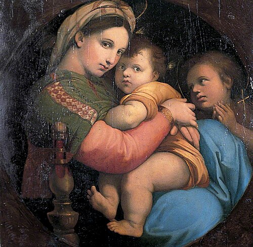 Madonna della sedia, , Raphaël