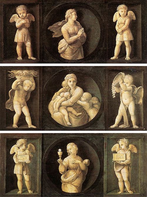 Baglioni Predella, 1507, Raphaël