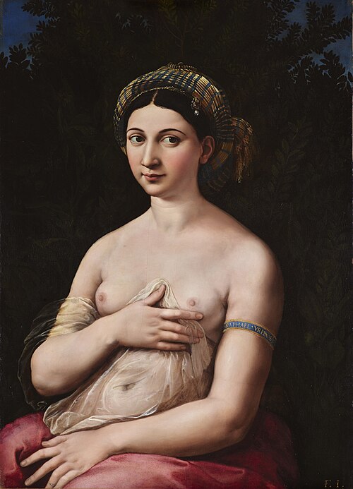 La Fornarina, 1519, Raphaël