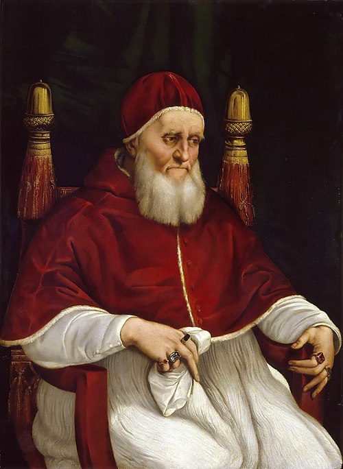 Pape Jules II, 1512, Raphaël