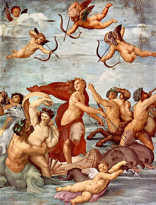 Le Triomphe de Galatée, 1510, Raphaël