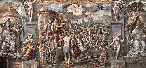 La Vision de la Croix, 1520, Raphaël