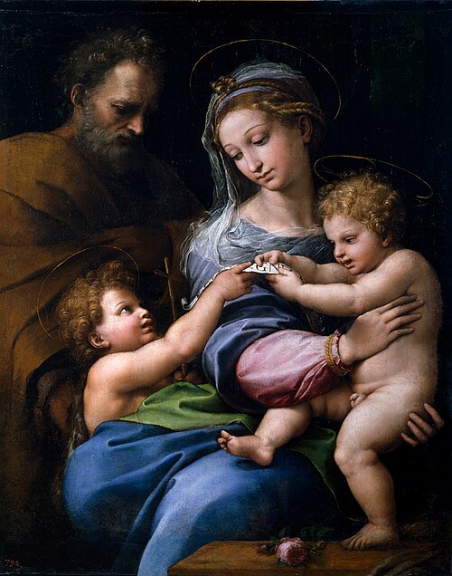 Madonna of the Rose, 1517, Raphael