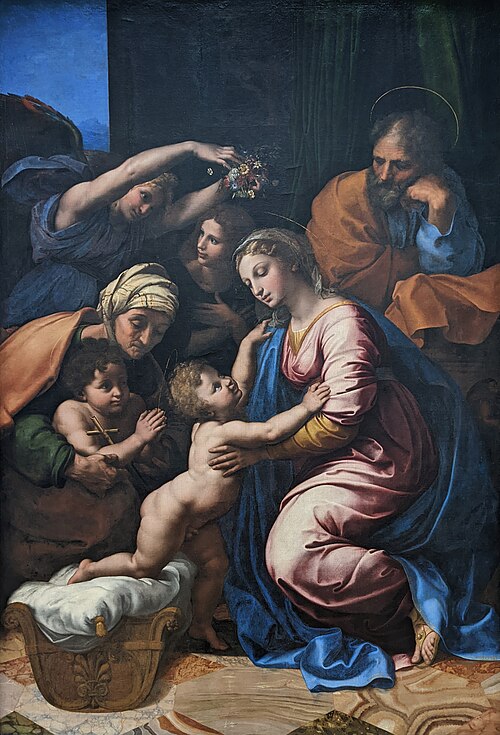 Holy Family of Francis I, 1518, Raphael