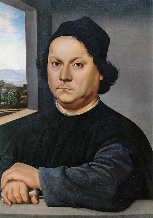 Portrait of Perugino, 1504, Raphael