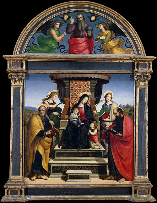 Colonna Altarpiece, 1503, Raphael