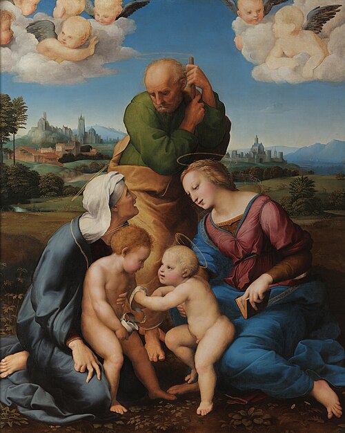 La Sainte Famille Canigiani, 1505, Raphaël