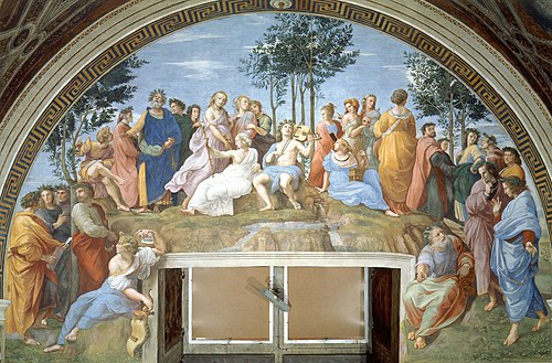 Le Parnasse, 1500, Raphaël