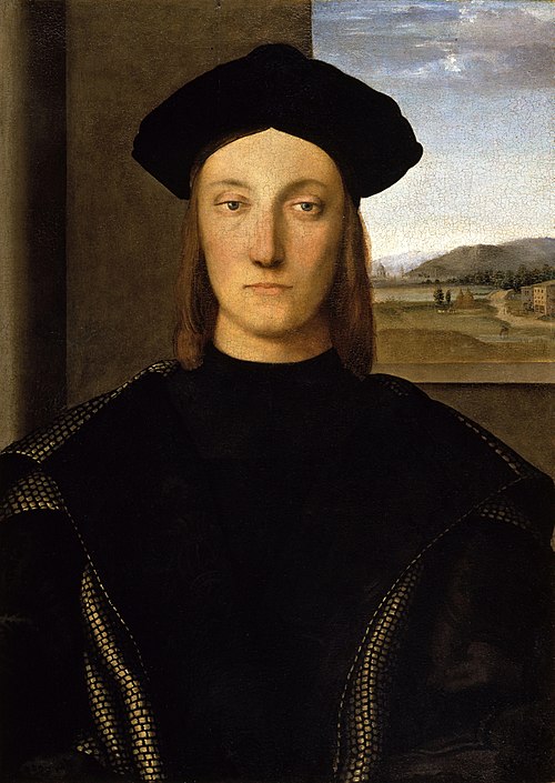 Portrait of Guidobaldo da Montefeltro, 1506, Raphael