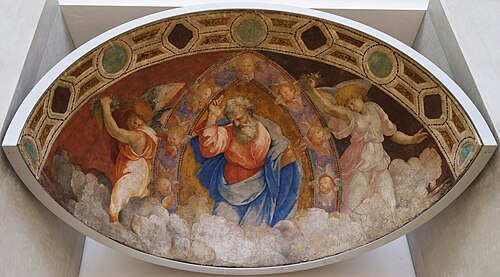 God the Father Blessing among the Angels, 1514, Raphael