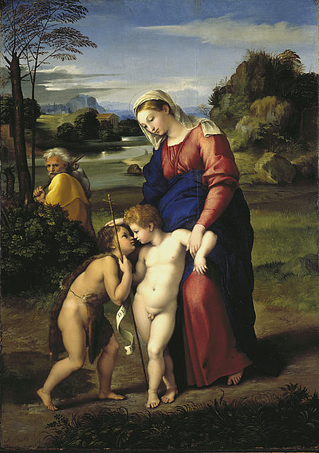 Madonna del Passeggio, 1516, Raphael