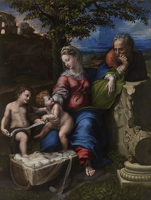 The Holy Family, 1518, Raphael