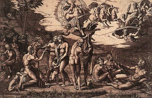 The Judgement of Paris, 1514, Raphael