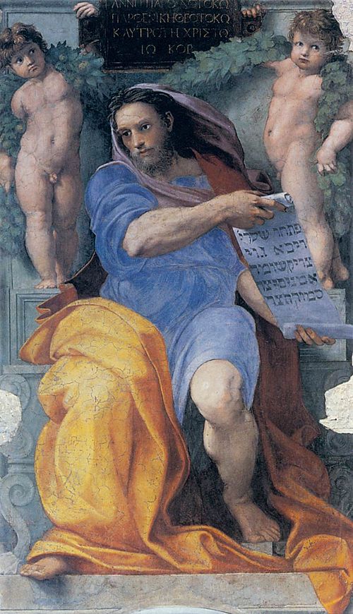 Prophet Isaiah, 1512, Raphael
