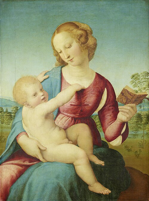 Colonna Madonna, 1500, Raphael