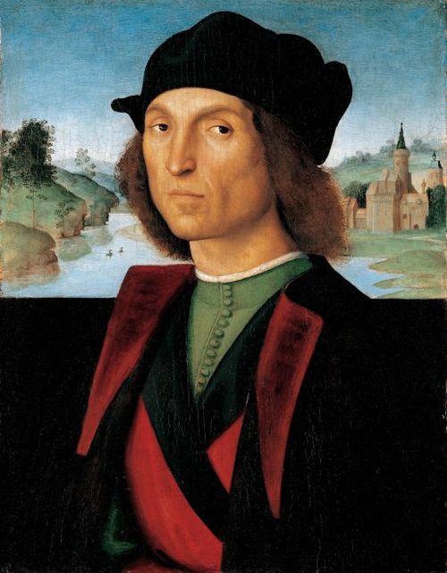 Portrait d'un homme, 1502, Raphaël