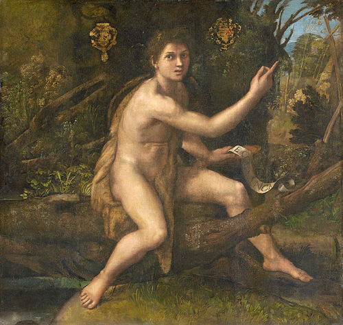 Saint John the Baptist in the Wilderness, 1516, Raphael