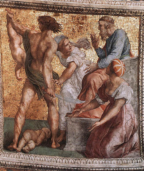Judgement of Solomon, 1508, Raphaël