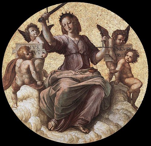 Justice, 1508, Raphaël