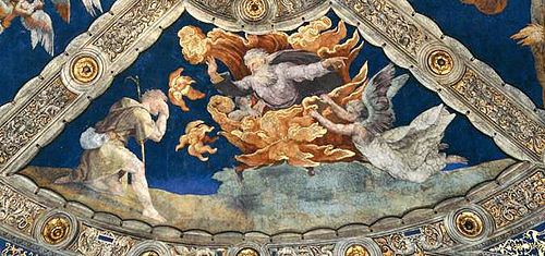Burning bush, 1511, Raphaël