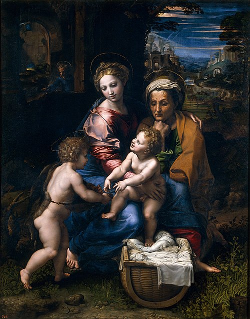 The Holy Family, 1518, Raphael